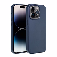 LEATHER MAG COVER viedtālruņa apvalks SAMSUNG S25 PLUS indigo zils