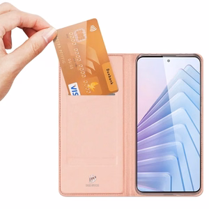 Чехол Dux Ducis Skin Pro для Xiaomi Redmi Note 14 5G розовое золото