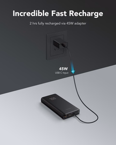 Powerbank Veger T100 (W2032C-100) PD QC3.0 5A 100W 20000 mAh black