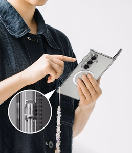Ringke Slim Magnetic MagSafe Case for Samsung Galaxy Z Fold 8 - Transparent