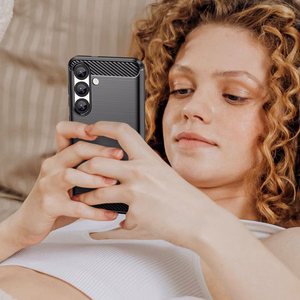 Ogles apvalks Samsung Galaxy S25 Edge - melns