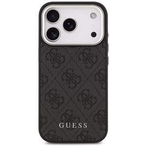 Guess 4G Classic Logo MagSafe Чехол для iPhone 17 Pro - чёрный