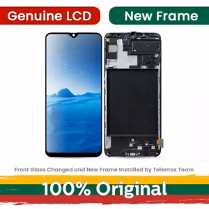 LCD Displejs saderīgs ar Samsung G780 S20 FE (G781 S20 FE 5G) ar rāmi / Cloud Mint / (Atjaunots: Telemax)