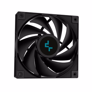 DeepCool LS720S Zero Dark procesora visintegrētais šķidruma dzesētājs 12 cm melns 1 gab.
