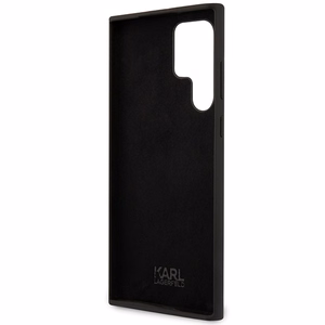 Karl Lagerfeld Silicone Choupette чехол для Samsung Galaxy S24 Ultra - чёрный