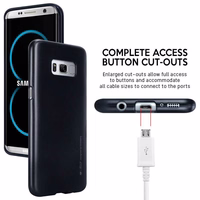 Mercury I-Jelly - maciņš Samsung Galaxy S8+ (melns)