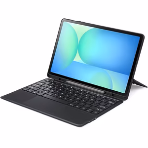 DUX DUCIS planšetdatora apvalks DK salokāms ar bezvadu tastatūru paredzēts SAMSUNG Tab S10 FE Plus - melns