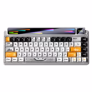 AULA Gasket AMG65 White LightFeather RGB Keyboard