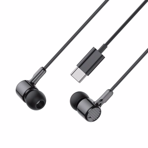 XO vadu austiņas EP81 USB-C melnas