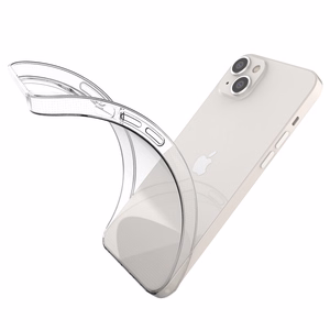 Gēla viedtālruņa apvalks Ultra Clear 0.5mm iPhone 14 Max, caurspīdīgs