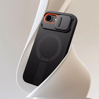 Tech-Protect Kevlar Aura magnētiskais viedtālruņa apvalks iPhone 16e - melns