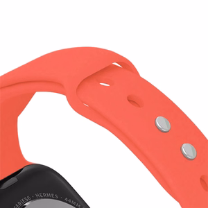 Crong Liquid siksniņa Apple Watch 38 / 40 / 41 / 42 mm, koraļļu krāsā