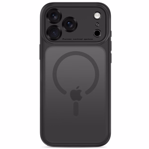 Tech-Protect MagPeak MagSafe CC maciņš, paredzēts iPhone 18 Pro Max / 17 Pro Max, matēti melns