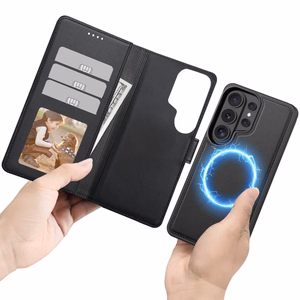 Tech-Protect Wallet MagSafe maciņš priekš Samsung Galaxy S26 Ultra - matēti melns
