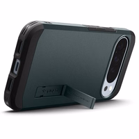 Spigen Tough Armor Mag MagSafe viedtālruņa apvalks Google Pixel 10 Pro XL - zaļa