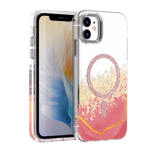 Epoxy Mag maciņš iPhone 11 rozā
