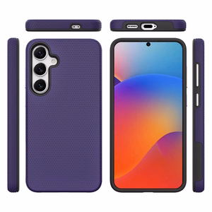 Perfekcionistu trīsstūra korpuss Samsung A566 A56 5G violets