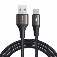 USB kabelis Joyroom SA25-AC3 USB uz USB-C 3A 1,2 m melns