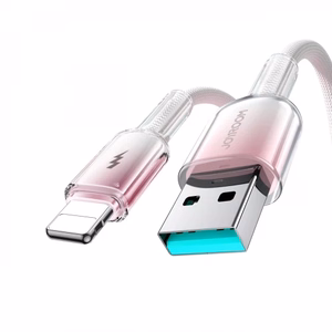 USB kabelis Joyroom S-A42 balts Lightning 120cm
