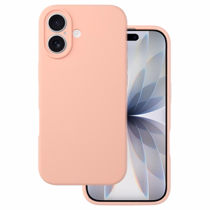 Silikona Lite viedtālruņa apvalks Iphone 17 persiku krāsas