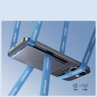 Portatīvais lādētājs Joyroom JR-PBM08 5000mAh 20W īpaši plāns ar indukcijas uzlādi - pelēka