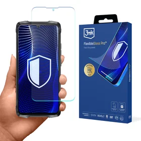 Hibrīdais stikls 3mk FlexibleGlass Pro paredzēts Cubot KingKong Power 3
