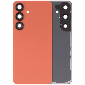 Aizmugures vāciņš saderīgs ar Samsung S931 S25 / Coral Red / (ar kameras objektīvu) OEM