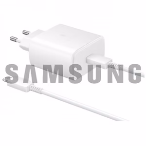 USB Cable Samsung EP-T4511 White 45W (incl. packing) + Type-C 180cm cable / 100% Genuine
