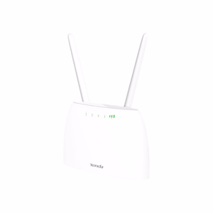 Tenda N300 bezvadu 4G maršrutētājs, Fast Ethernet, viena josla 2,4 GHz, balts