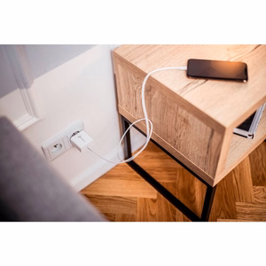 FORCELL F-ENERGY TFK-TC-45WPD ceļojumu lādētājs Type C PD QC4.0 3A 45W balts