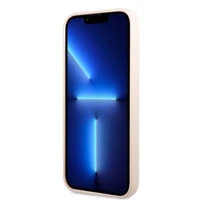 Guess GUHMP13XSPLP iPhone 13 Pro Max 6.7" rozā/rozā cietais apvalks Silikona logotips Magnētiskais