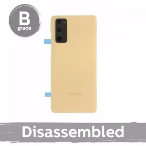 Aizmugurējais vāks saderīgs ar Samsung G780 S20 FE / Cloud Orange / ar kameras lēcu 100% oriģināls (9/10 izjaukts)
