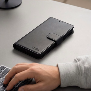 Tech-Protect Wallet maciņa tipa vāciņš Xiaomi Redmi 17 4G / 5G, melns