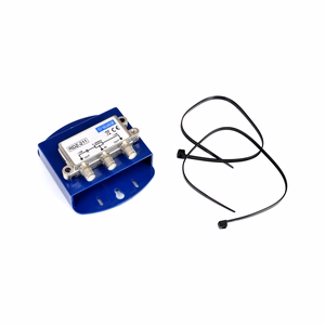 TELKOM TELMOR RDZ-211 2-way outdoor RF splitter, 5–862 MHz, 4.0 dB, F connectors