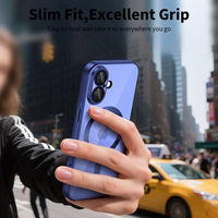 Tech-Protect MagFlex MagSafe maciņš iPhone 17 caurspīdīgs tumši zils