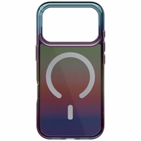 Uniq Iridescia viedtālruņa apvalks iPhone 17 Pro Magnētiskā uzlāde - daudzkrāsains