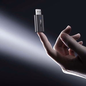 Ugreen Bluetooth 5.1 raidītājs / uztvērējs bezvadu audio adapteris 3.5mm mini jack melns (CM523 60300)