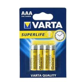 VARTA cinka baterija R3 (AAA) Superlife 4 gab.