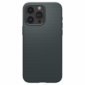 Spigen Liquid Air iPhone 15 Pro Max viedtālruņa apvalks - tumši zaļš