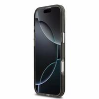 GUESS viedtālruņa apvalks IPHONE 17 Air, saderīgs ar MagSafe GUHMP17MHGTMLCGK (IML krāsu pāreja ar trīsstūra logotipu) melns