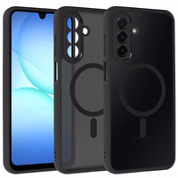 Pilnībā matēts Magnētiskais viedtālruņa apvalks Samsung Galaxy A17 5G melns