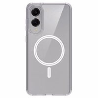 Futrālis Dux Ducis Clin Magsafe Samsung S937 S25 Edge caurspīdīgs