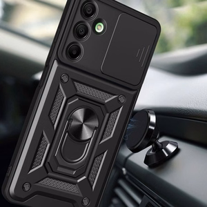 Tech-Protect CamShield Pro viedtālruņa apvalks Samsung Galaxy A17 4G / 5G - melns