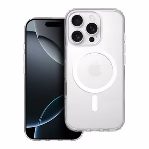 Case for iPhone 16 Pro Clear Mag Cover Elite (STR / Non-Yellowing / Camera Control Button) compatible with MagSafe transparent