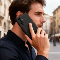 Tech-Protect Wallet Case for Samsung Galaxy A57 5G - Black and Red