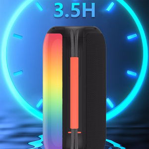 Dudao Y21 bezvadu skaļrunis ar RGB apgaismojumu Bluetooth 5.3 - melns