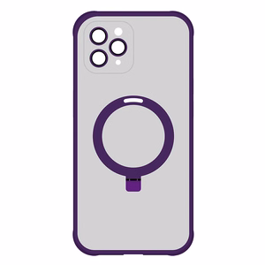 Tel Protect Burvīgais MagSafe ar statīvu apvalks viedtālrunim Iphone 11 Pro – violets