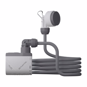 Flextail Tiny Shower portatīvā duša ar pumpi (balta)