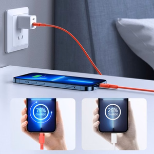 USB kabelis Joyroom S-1224N9 sarkans Type-C / Lightning 120cm (līdz 20W)