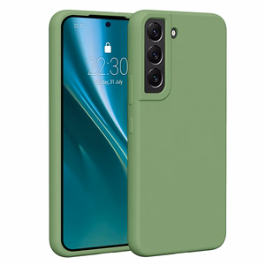 Etteri silikona viedtālruņa apvalks Samsung Galaxy S22 - gaiši zaļš